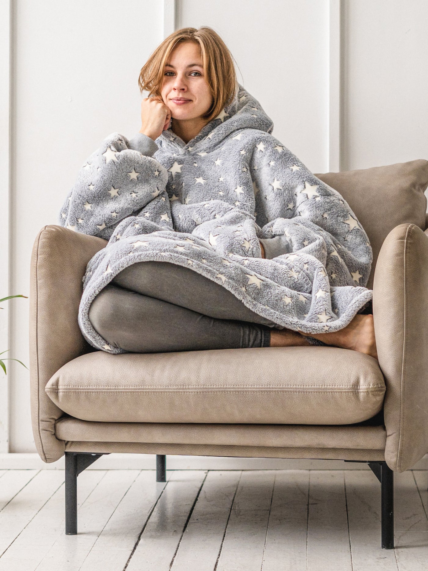 Oversized Hoodie Blanket